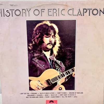 The History of Eric Clapton Vinyl LP Record 