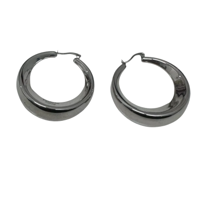 Pastiche Stainless Steel Womens large Hoop Earrings