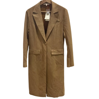 Solitaire Glitter Trench Coat Size S BNWT
