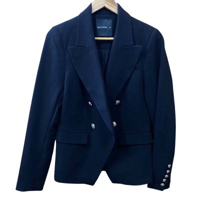 Decjuba Black Blazer Jacket Size 10