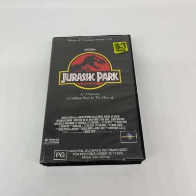 Jurassic Park VHS tape [B#11]