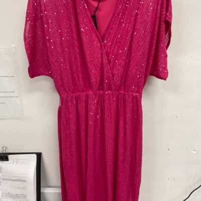 Fate & Becker Womens  Size 10 Cocktail Dress Pink  