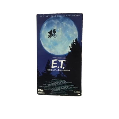 Vintage E T The Extra Terrestrial VHS Tape