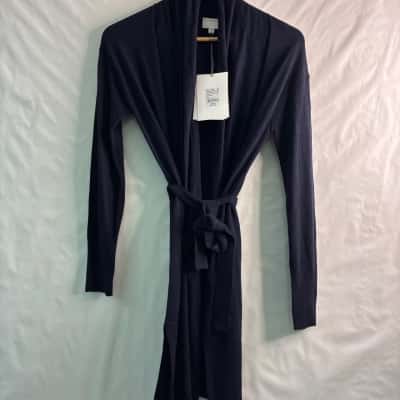 Witchery Womens  Size XXS Cardigan Navy Blue / Purple 