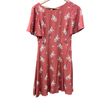 Princess Highway Red Bird Patterned Dress Size 8