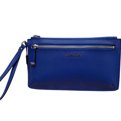 BNWT Calvin Klein Clutch Blue 