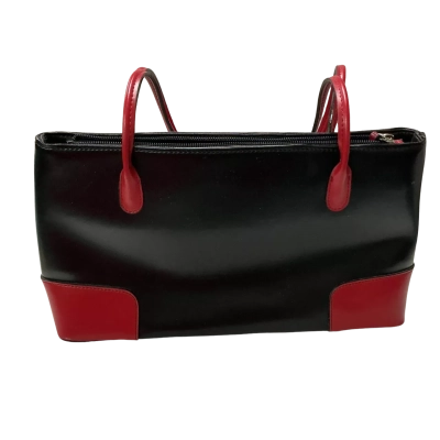 Condura Womens Handbag Black  / Red 