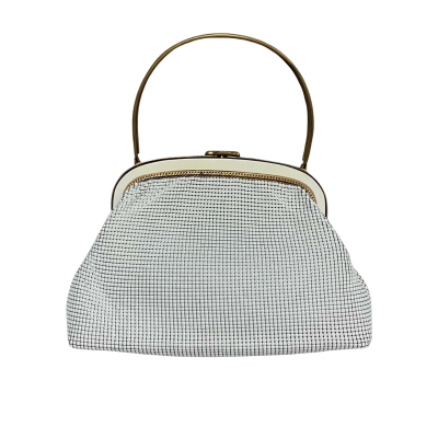 Vintage - Oroton Womens white mesh Handbag