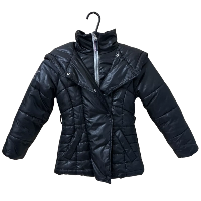 Tommy Hilfiger Girls  Size 7 Puffer Jacket Black  