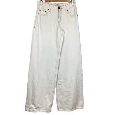 Cotton On Womens Low Wide Jeans - White Size 24