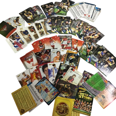 141 Assorted AFL Footy cards