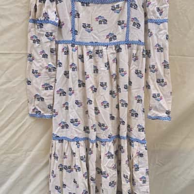  Womens  Size 10 vintage Maxi Dress Pattern 