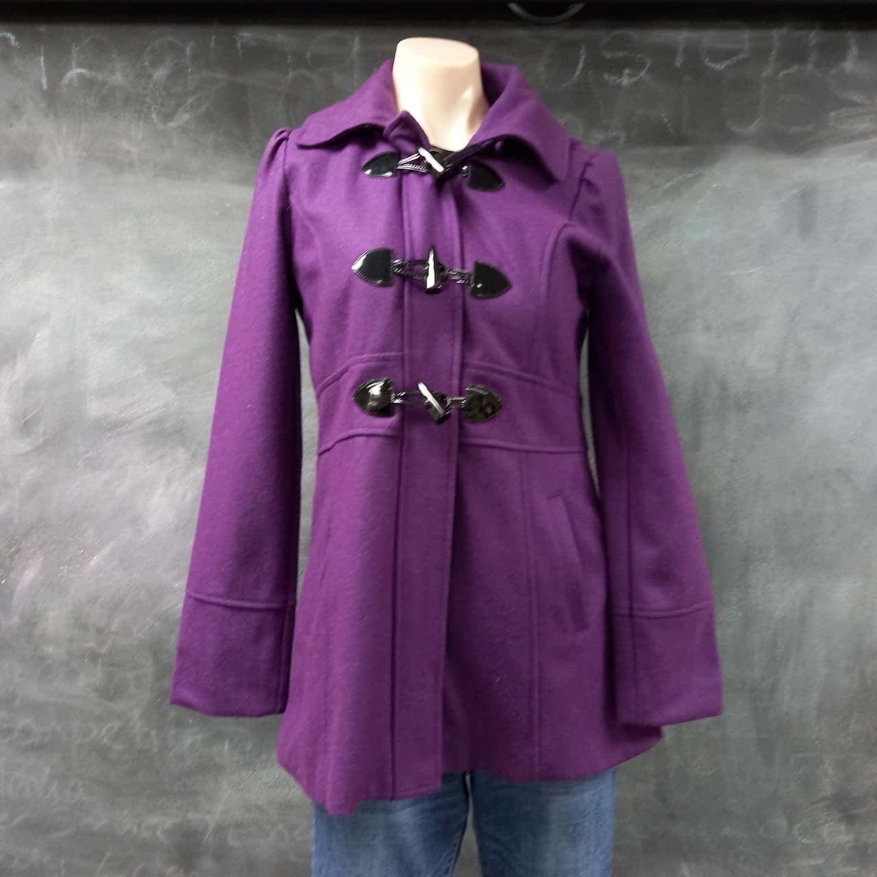 monsoon purple coat