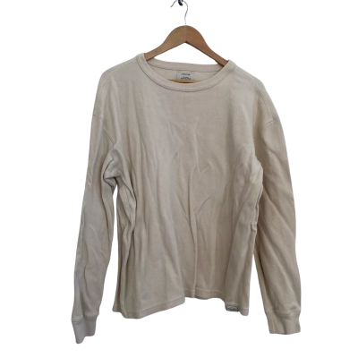 Academy Brand Mens  Size L Jumper Beige / Cream 