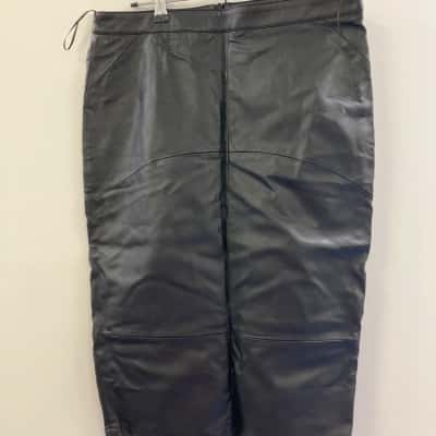 Sportsgirl Womens  Size L Midi Skirt Black  