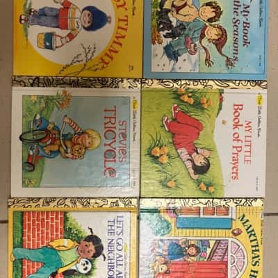 Little golden book. Miniature kids story books 