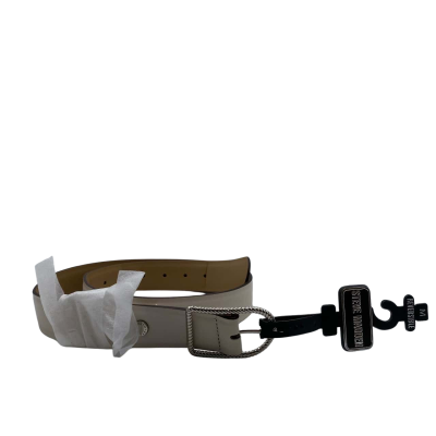 Steve Madden  Reversible Belt White / Beige  Size M    RRP $38