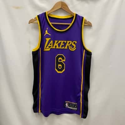NBA Kids Singlet Size M Purple 