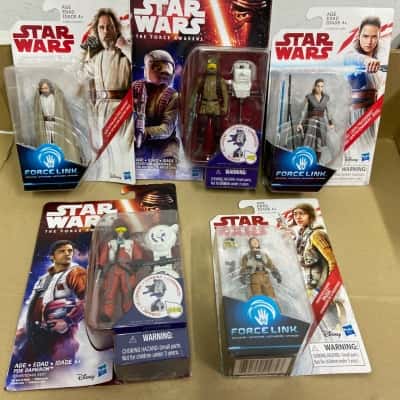Star Wars Action Figurines X5 