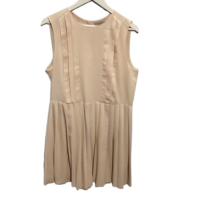 H&M Womens  Size L Casual Dress / Cocktail Dress / Mini Dress Nude 