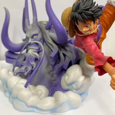One Piece Monkey.D.Luffy (the brush) Dioramatic Figure