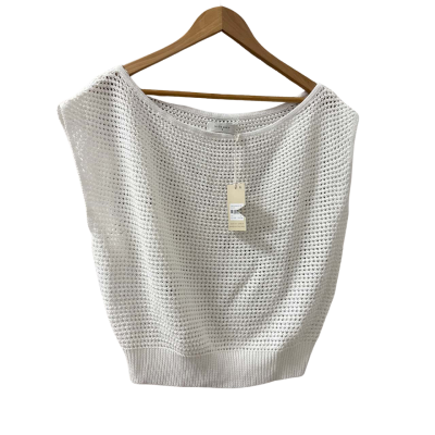 BNWT Nude Lucy Sawyer Crochet Top - Size M