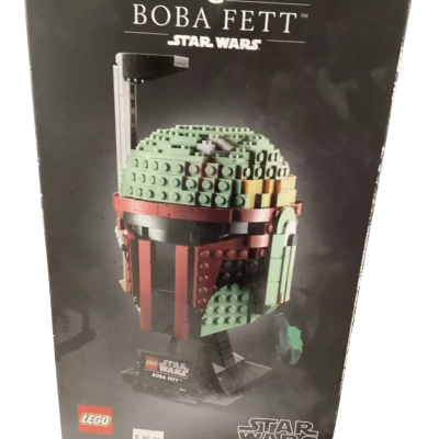 Lego Star Wars Boba Fett Helmet Complete Set