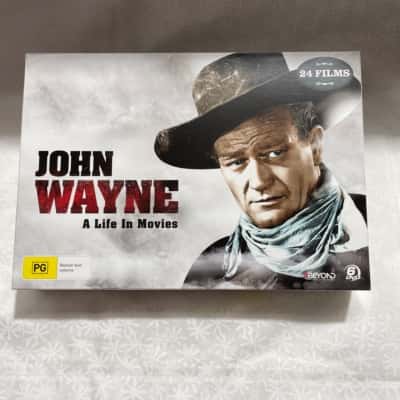DVDs Movies - John Wayne “ A Life in Movies” 24 Film Boxset - Rated PG