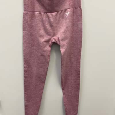 Gymshark Womens  Size XS Tracksuit Pants Pink  