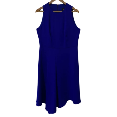Cue Womens  Size 14 Cocktail Dress Blue 