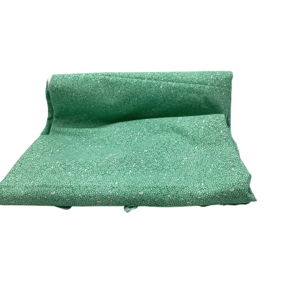 Fabric - Green Flower Print Cotton 110x266cm (FAB4)