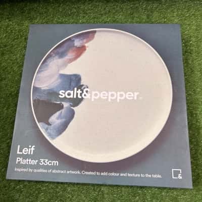 S&P Leif Round Platter 33cm (New)