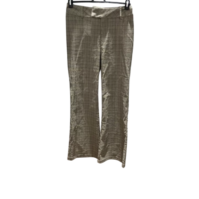 Tiger Mist Womens  Size L Flared Pants Checked 