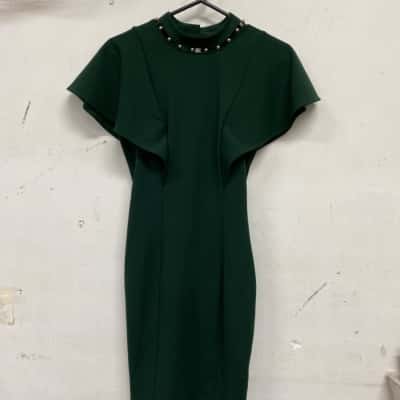 Guess Womens  Size S Formal Dress Olive 