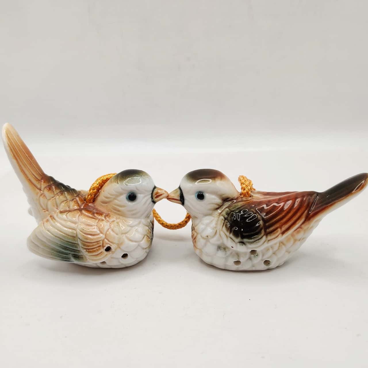 Pair Of Pomander Potpourri Birds