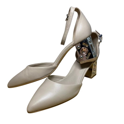 Mimco coronation mid heels size 38