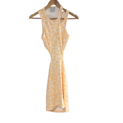 Sabo Skirt Womens  Size L Bodycon Dress Peach 