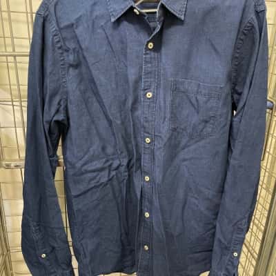Country Road Mens  Size M Long Sleeve Shirt NWT Blue 