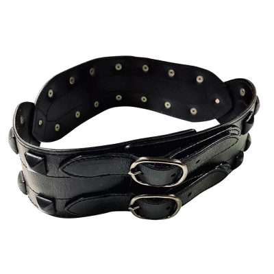 Witchery, Black, Leather, Studded, Edgy Belt 
