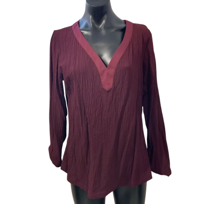 Kathmandu Womens  Size 16 Blouse Maroon 