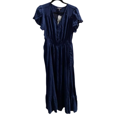 Autograph Womens  Size 16 Maxi Dress Navy Blue RRP $119.99