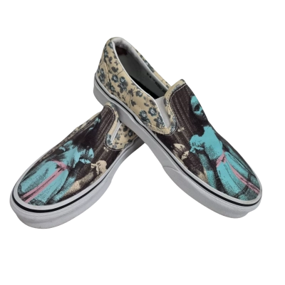 Vans The Shinning Womens  Size 7/ Mens Size 5.5 Multicoloured / Pattern / White 