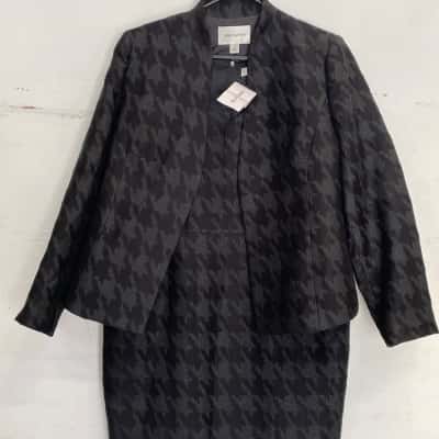 Perri Cutten Womens  Size 16 Work Dress Black  / Other 