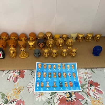 Woolworths Lion King Ooshies Collection Set (B15)