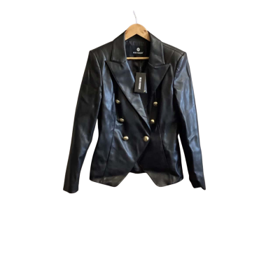  Womens  Size 14 / L Blazer Black  