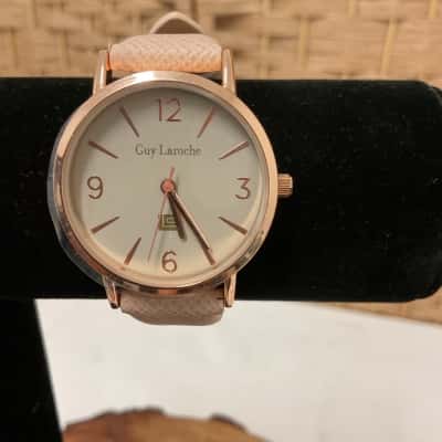 New Guy Laroche Rose Gold Women’s Wrist Watch Birthday Christmas Gift Present Ladies Girls Mum 