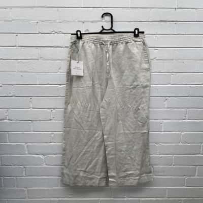 Mad Minds Womens Size 12 Casual Pants Beige 