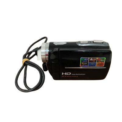 High Definition Digital Video Camera with charging cord. 
