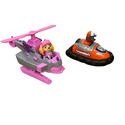 Paw Patrol Skye Helicopter with sustainable basic vehicle 