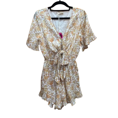 Ghanda Womens Playsuit Size XS Floral 